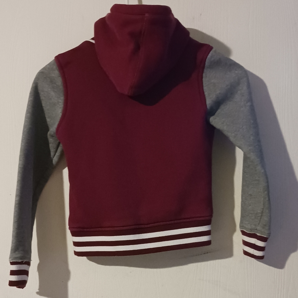 VIGOSS Girls Sz. 7 Letterman Style Jacket w Birds - Picture 8 of 10
